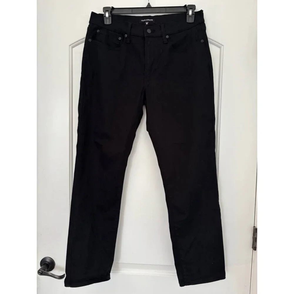 Lucky Brand Men's Black Jeans Size W34 L30 Classic 5-Pocket Denim Pants